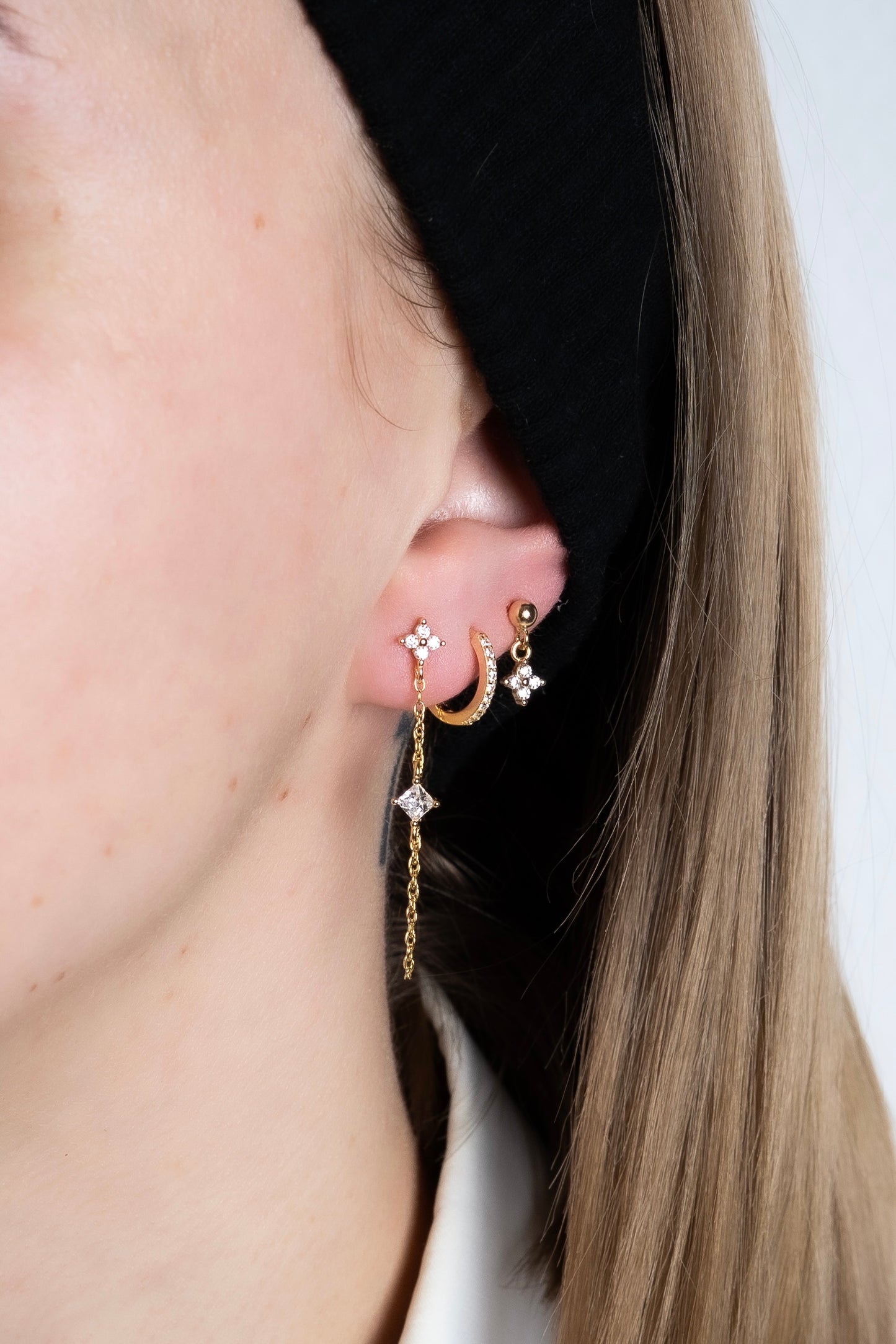 Trio de boucles d'oreilles Bahamas