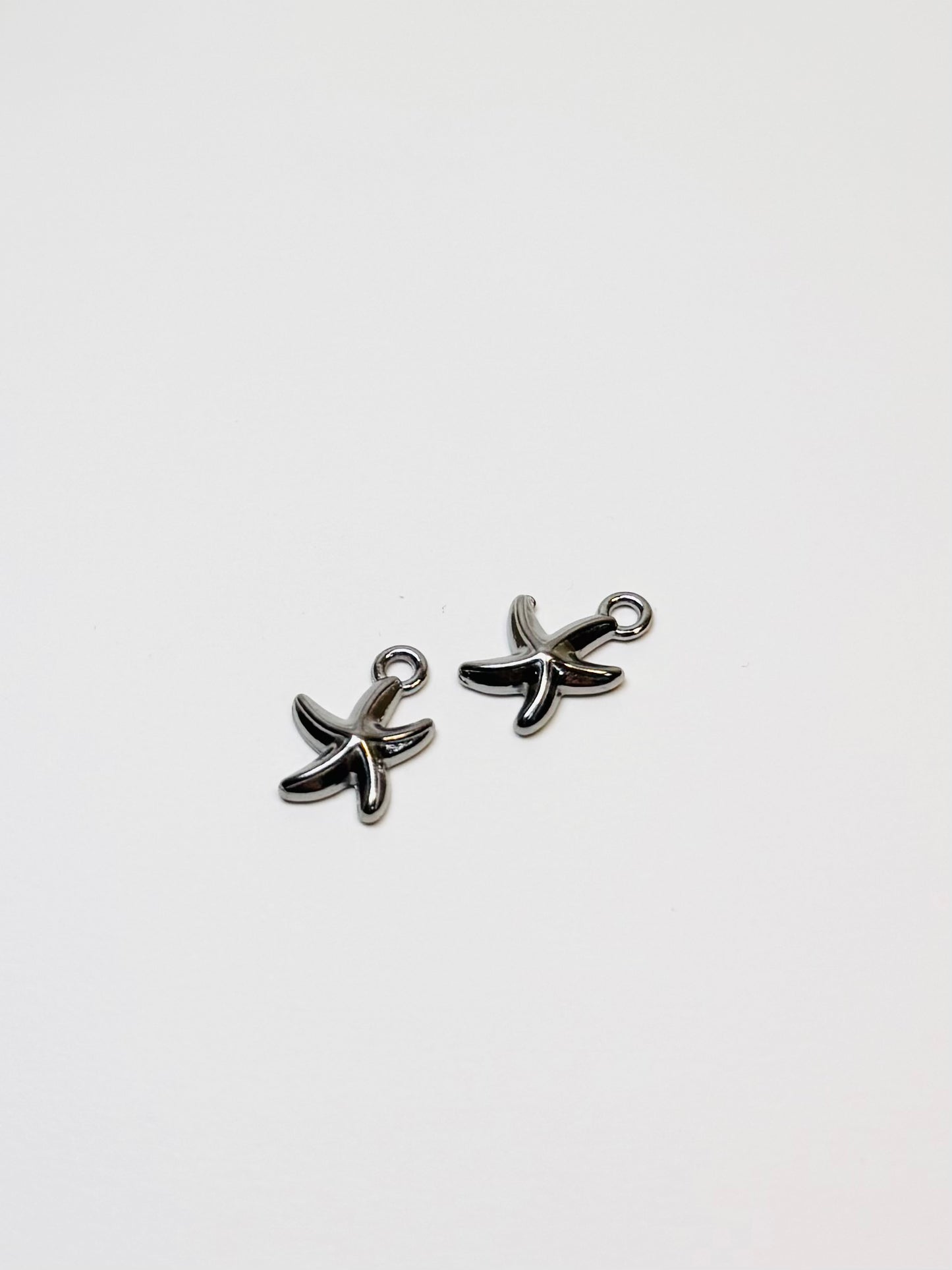 Charms étoile de mer argenté