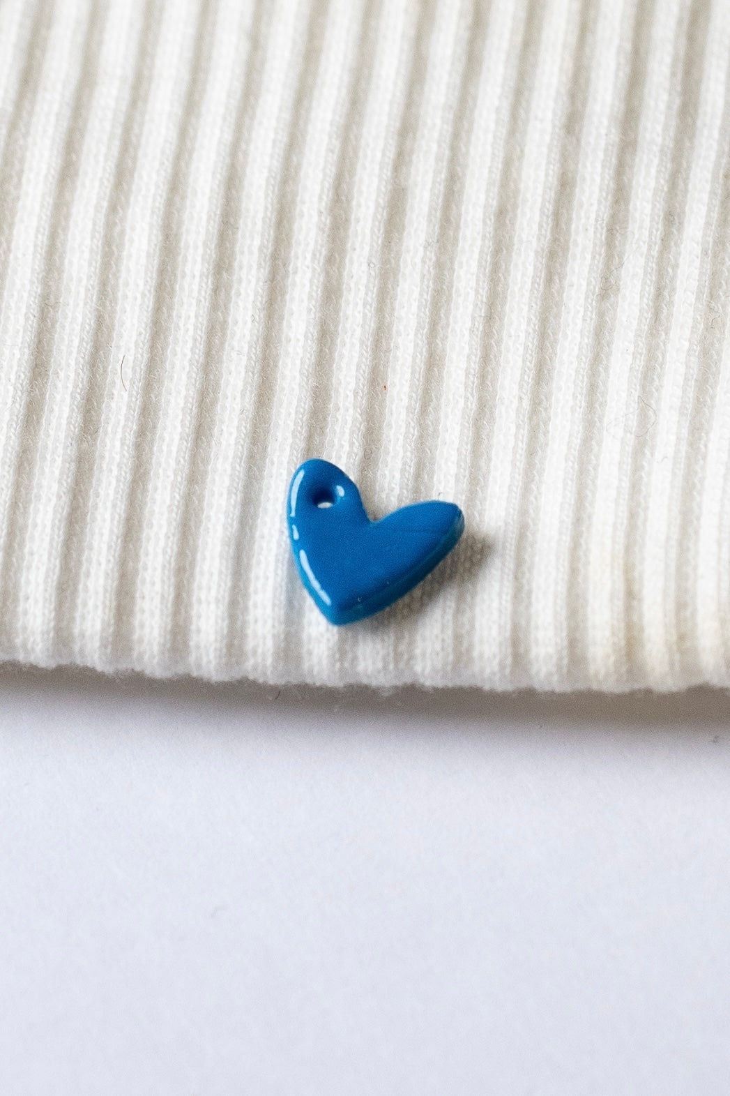 Charms coeur bleu