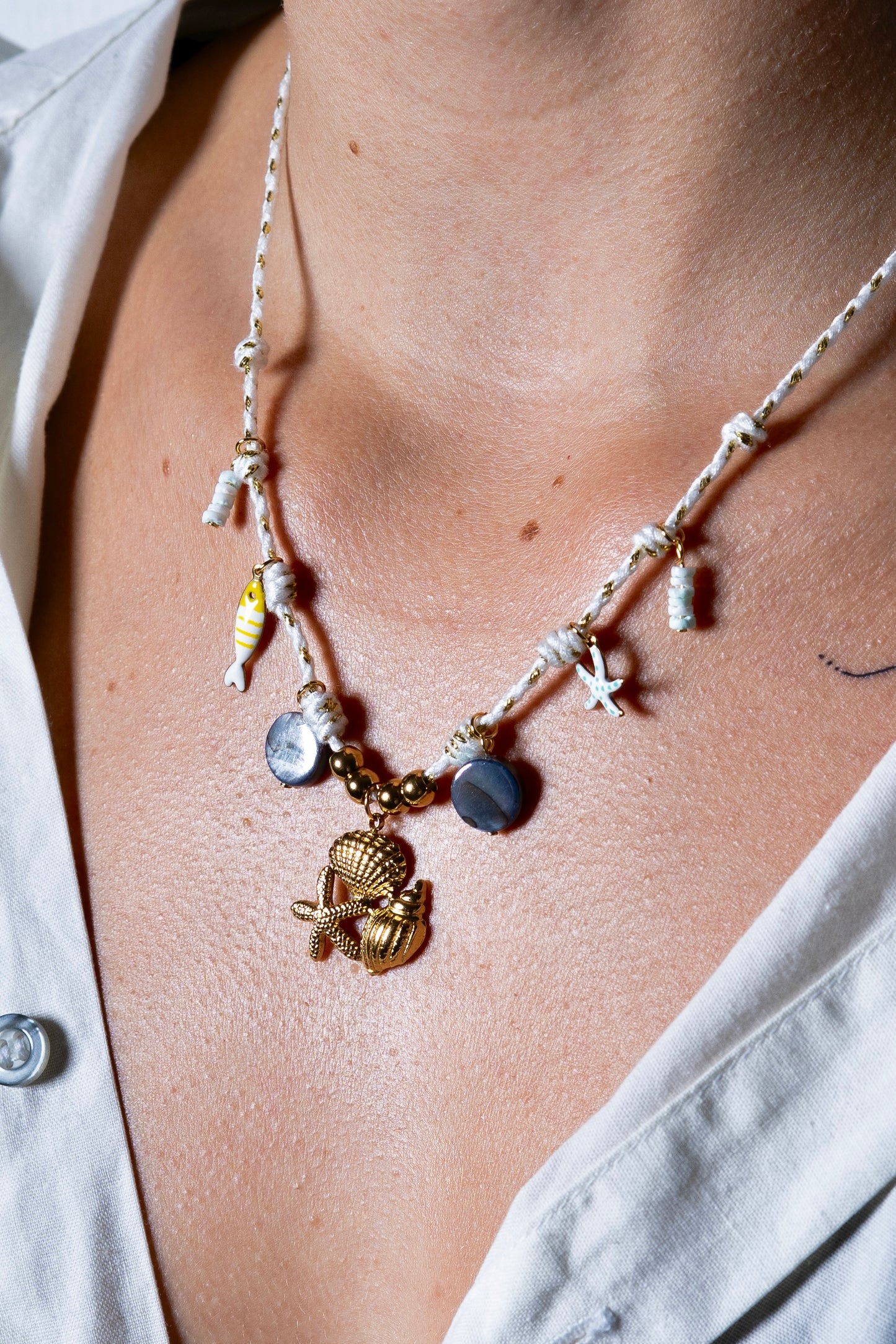 Collier Marin